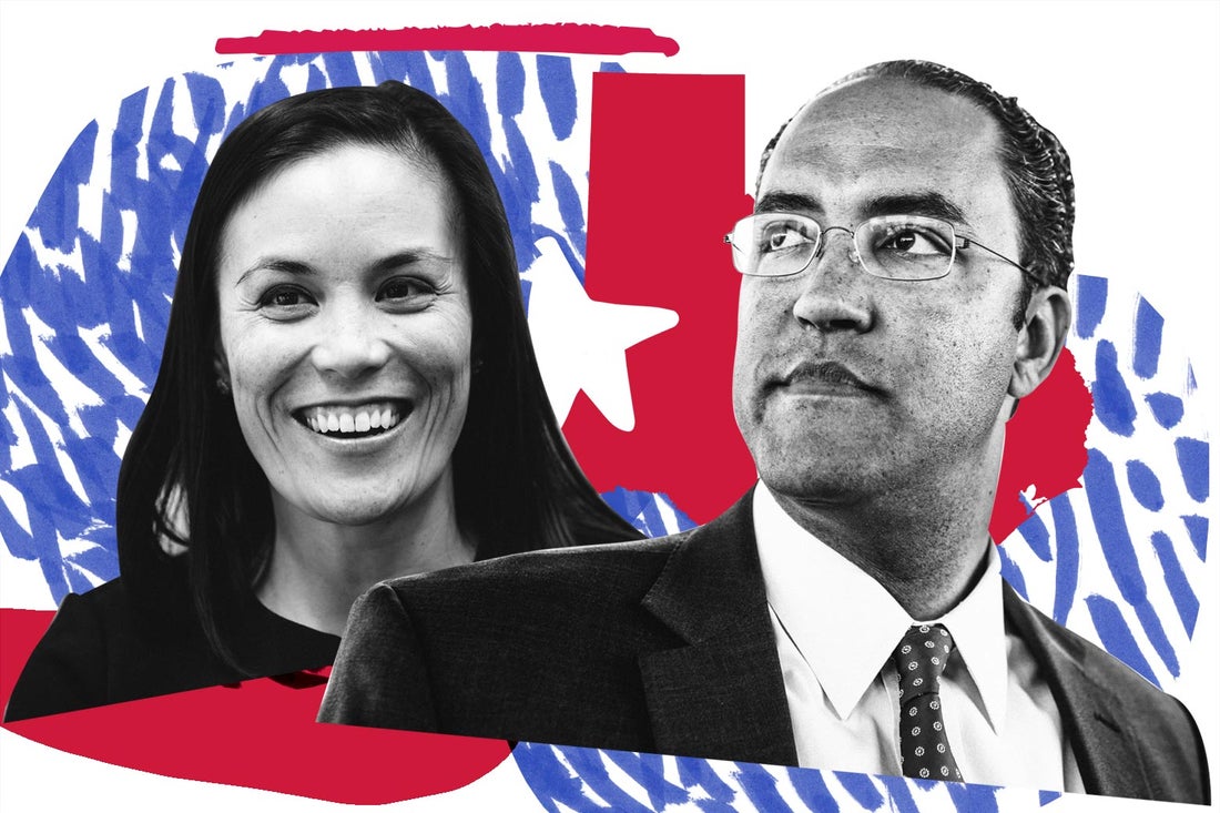 Gina Ortiz Jones and Rep. Will Hurd