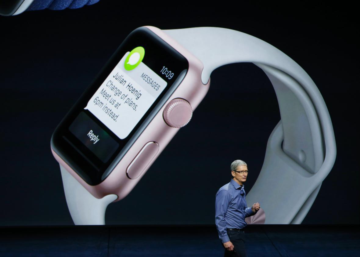 Tim Cook Apple Watch