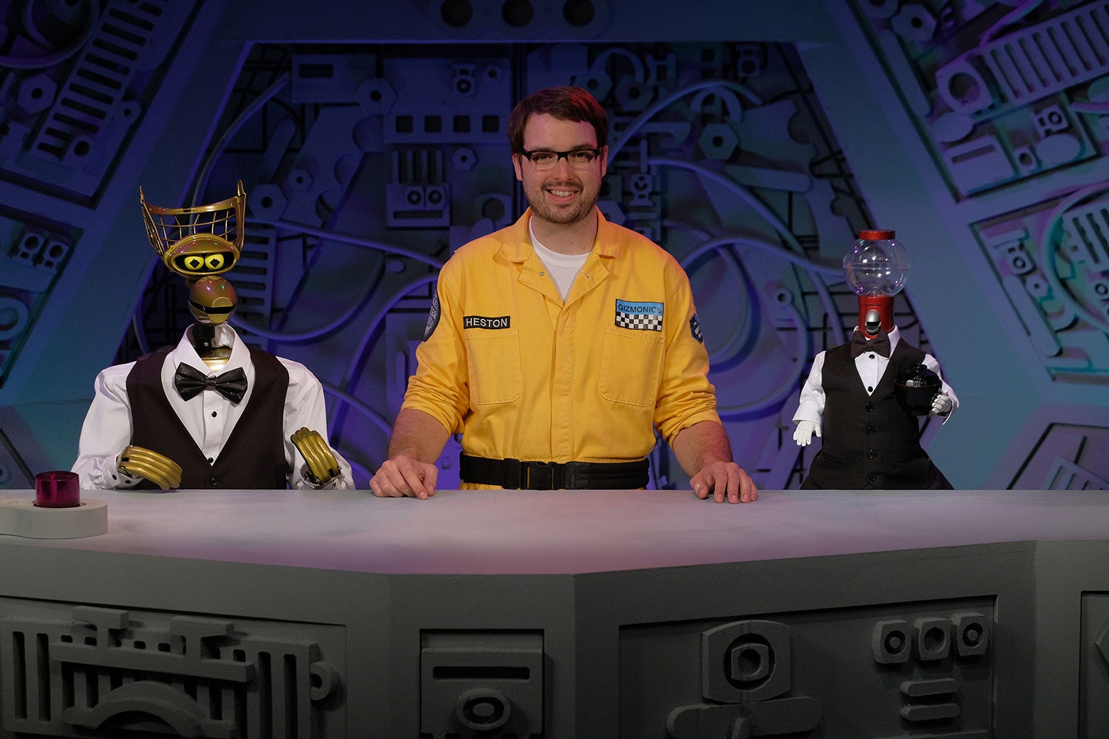 Scene from Mystery Science Theater 3000.