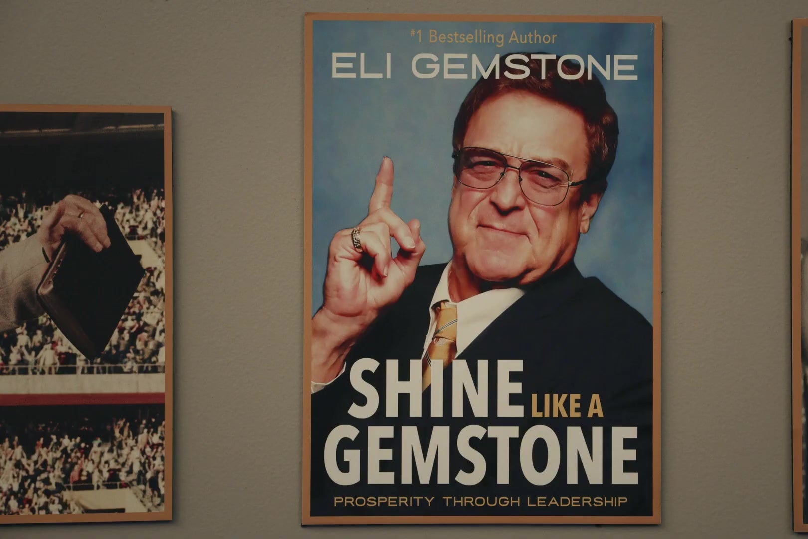 The cover of a book by Eli Gemstone, entitled "Shine Like a Gemstone: Prosperity Through Leadership."