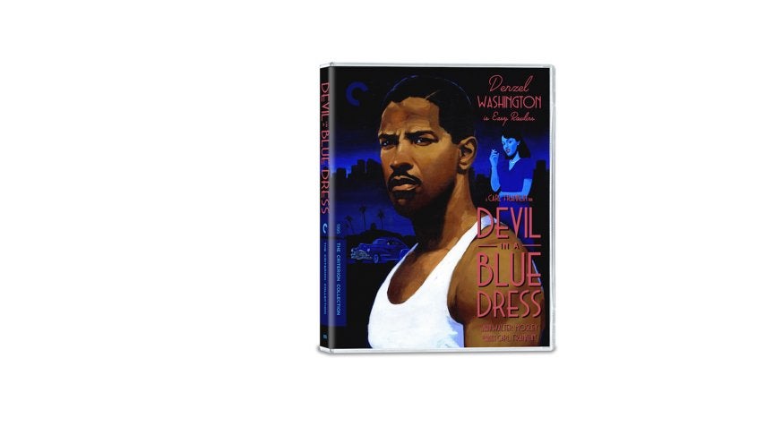 A DVD case containing Devil in a Blue Dress