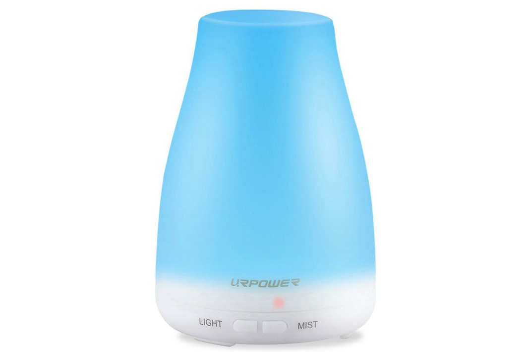 Blue Urpower essential oil diffuser.