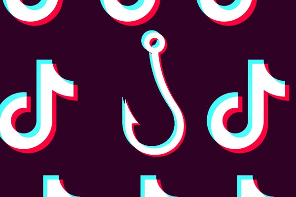 TikTok has scams now.