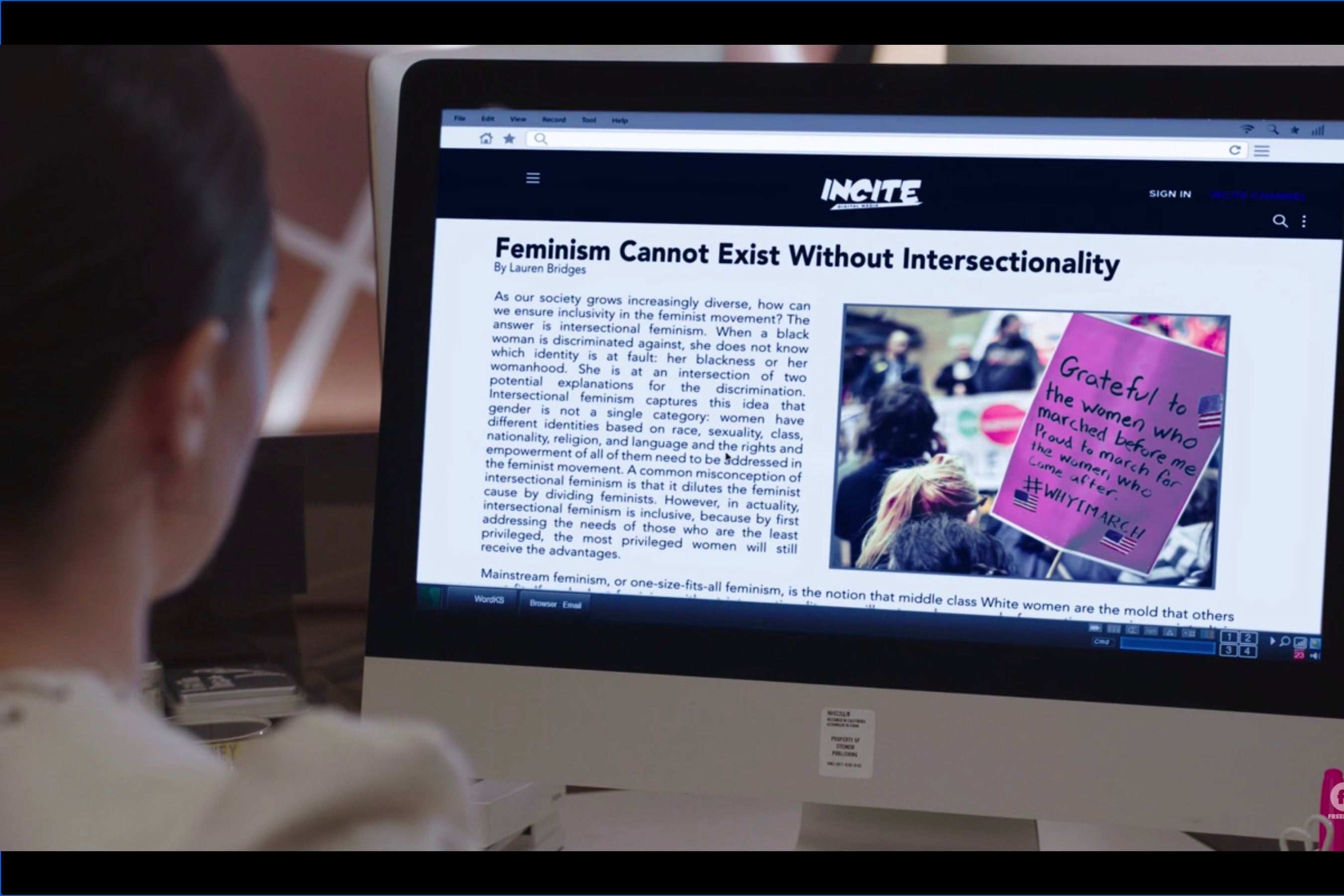 "Feminism Cannot Exist Without Intersectionality"