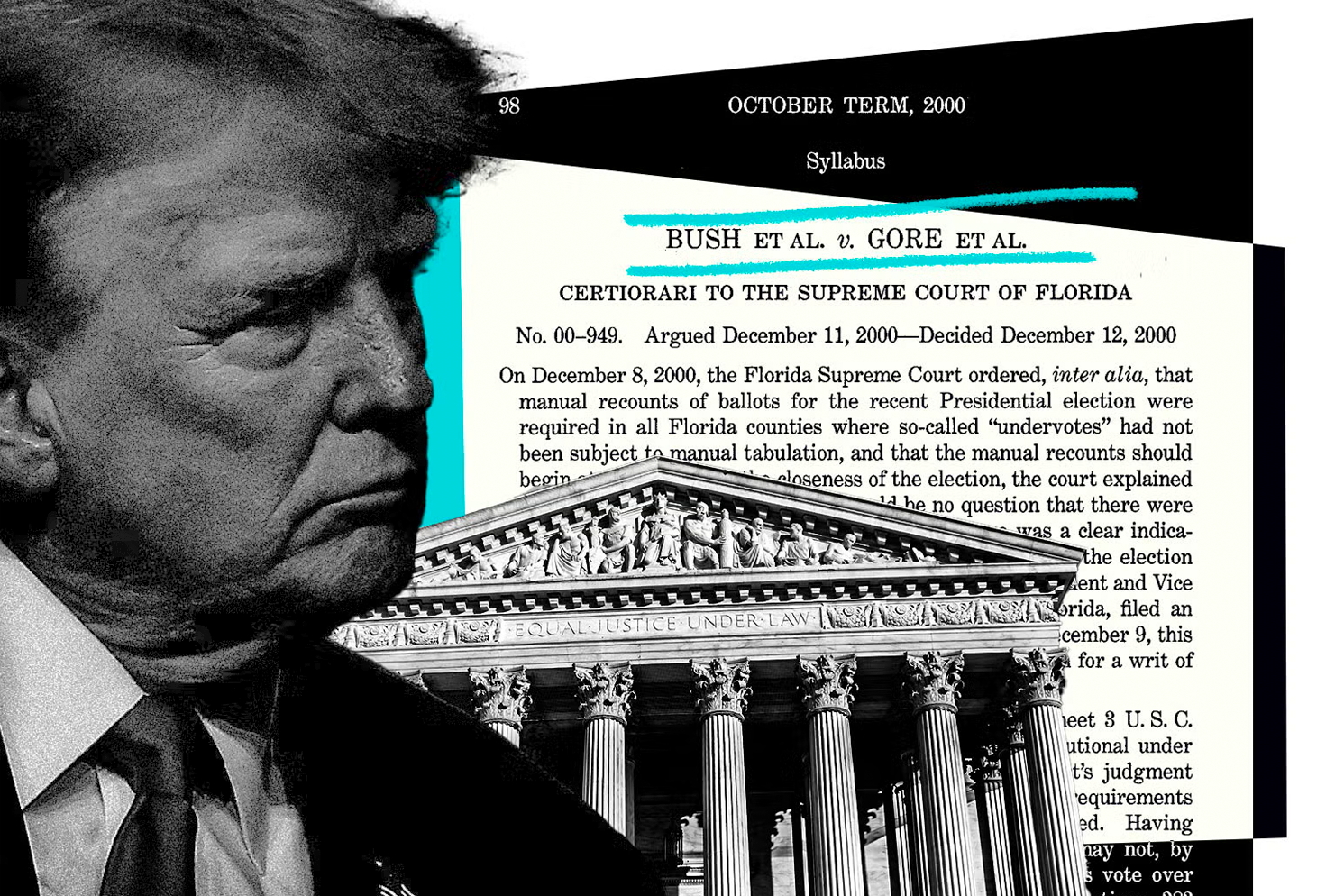 Donald Trump Is Asking the Supreme Court for the Bush v. Gore Treatment