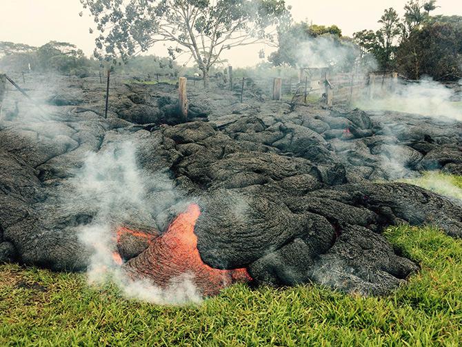 This weekend, the lava buried a century-old cemetery with graves of first-generation Hawaiian immigrants. 