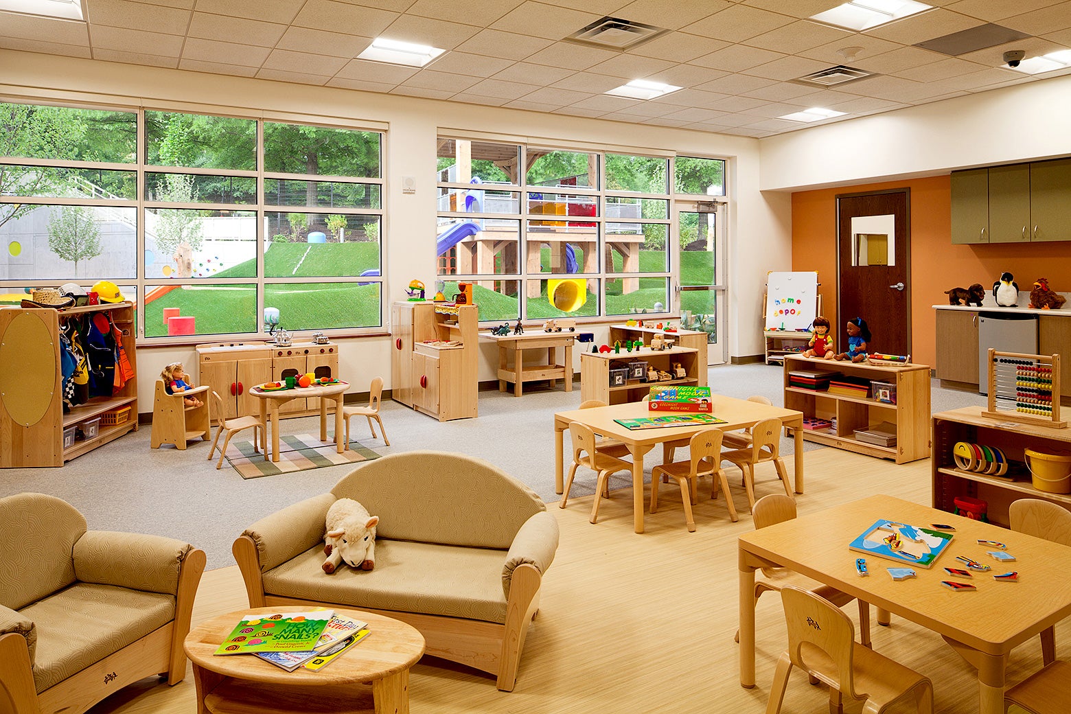 The state-of-the-art child care center that Home Depot built.
