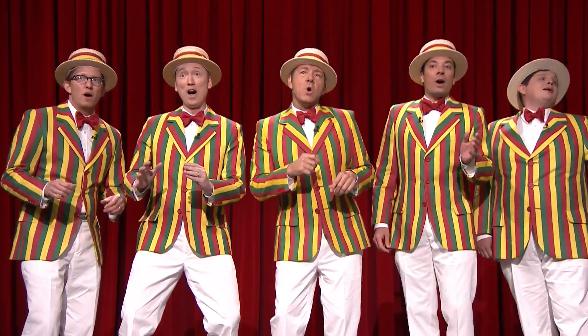 The Ragtime Gals do Derulo: Kevin Spacey and Jimmy Fallon do a ...