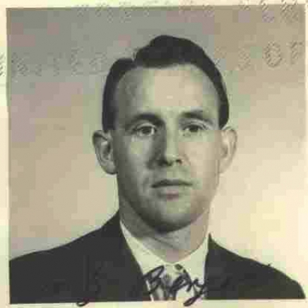 Friedrich Karl Berger is seen in a 1959 photograph released by the Department of Justice.