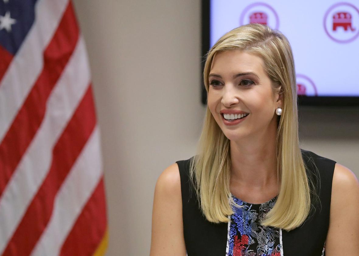 Ivanka Trump says being a mother is a woman's “most important job.”