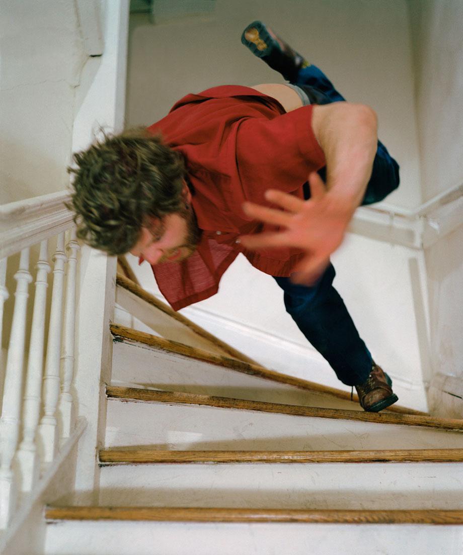 Kerry Skarbakka The Struggle to Right Oneself "Stairs".