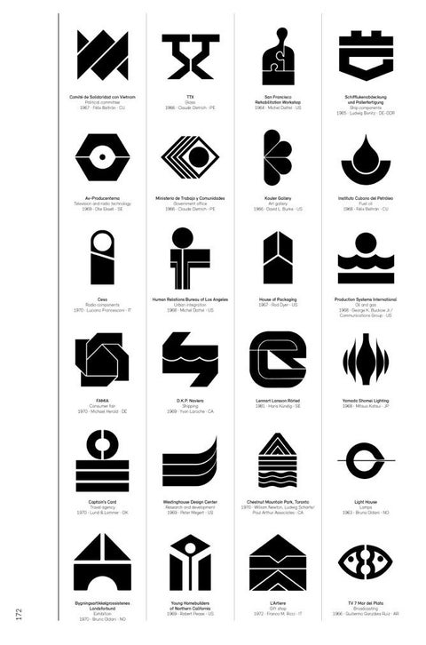 Logo Modernism is a brilliant catalog of corporate trademarks from 1940 ...