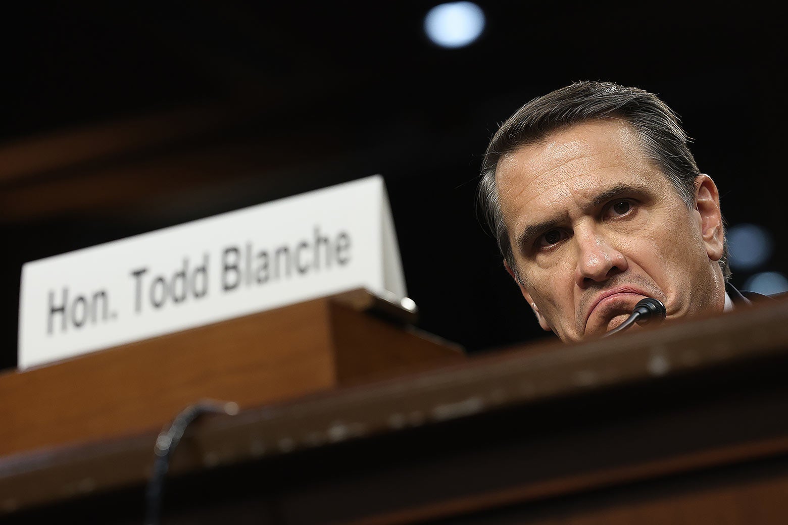 Todd Blanche’s Confirmation Hearing Is a Loyalty Test Todd Blanche’s Confirmation Hearing Is a Loyalty Test