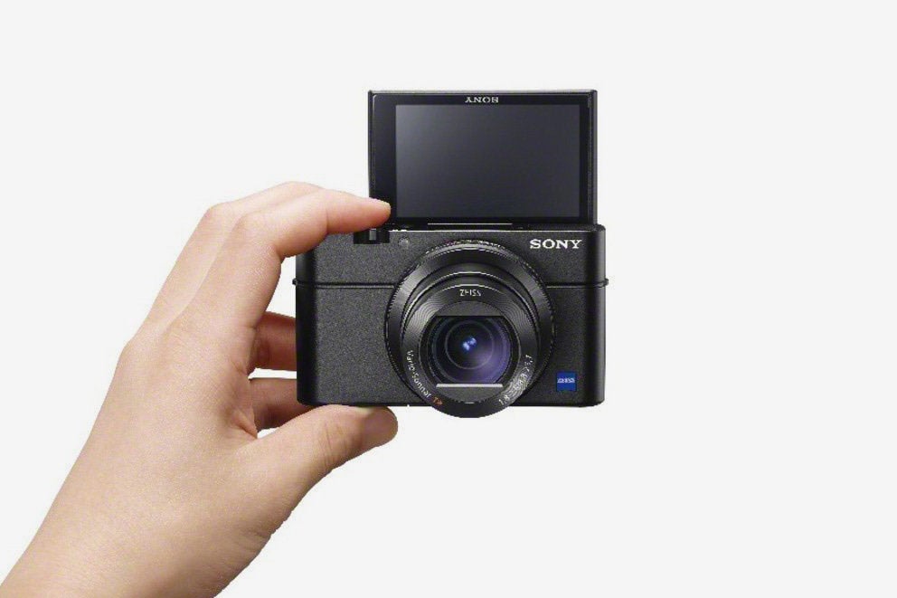 Sony Cyber-Shot camera.