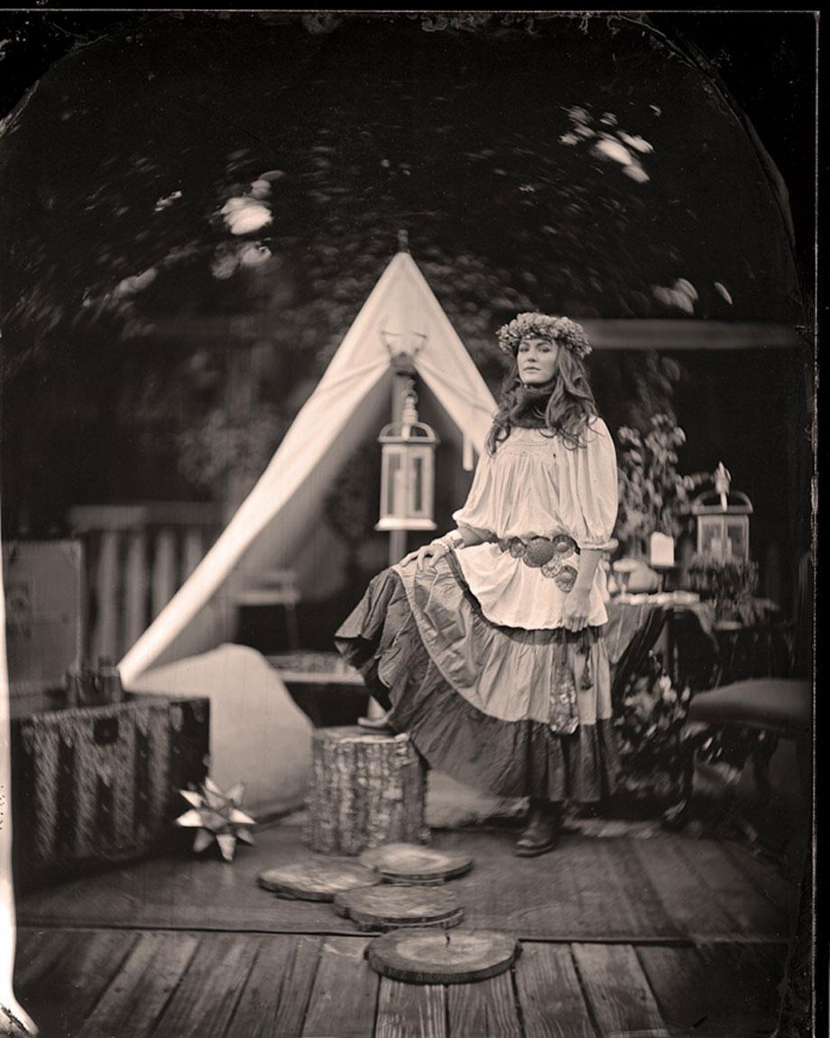 Harry Taylor's tintypes and ambrotypes.