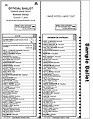 The Importance Of Ballot Design.