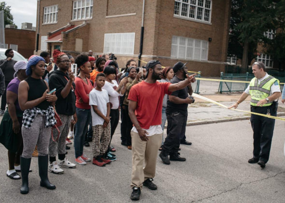 Dozens of residents and activists demanded answers from police after officers shot a 14-year-old boy in the northern Walnut Park East neighborhood this month. “Why is it that you reach for your gun first?” said Tanesha Nesbitt, 28. “Your first instinct is to do harm.”