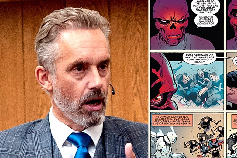 Jordan Peterson Is Shocked to Discover Captain America’s Nazi Supervillain the Red Skull Has Similar Ideas Jordan Peterson Is Shocked to Discover Captain America’s Nazi Supervillain the Red Skull Has Similar Ideas