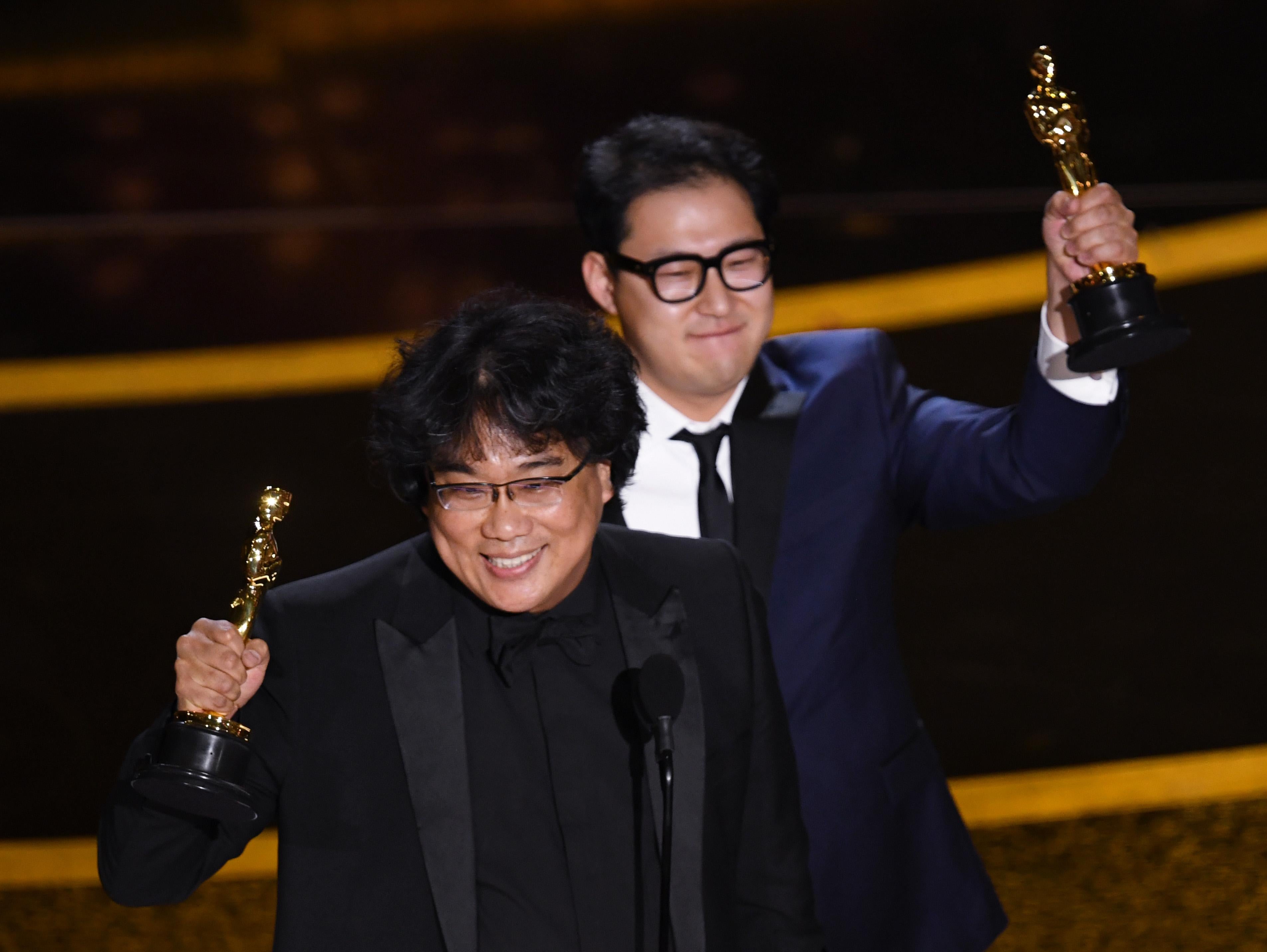 Oscars 2020: Parasite Director Bong Joon-ho Accepts Historic South ...