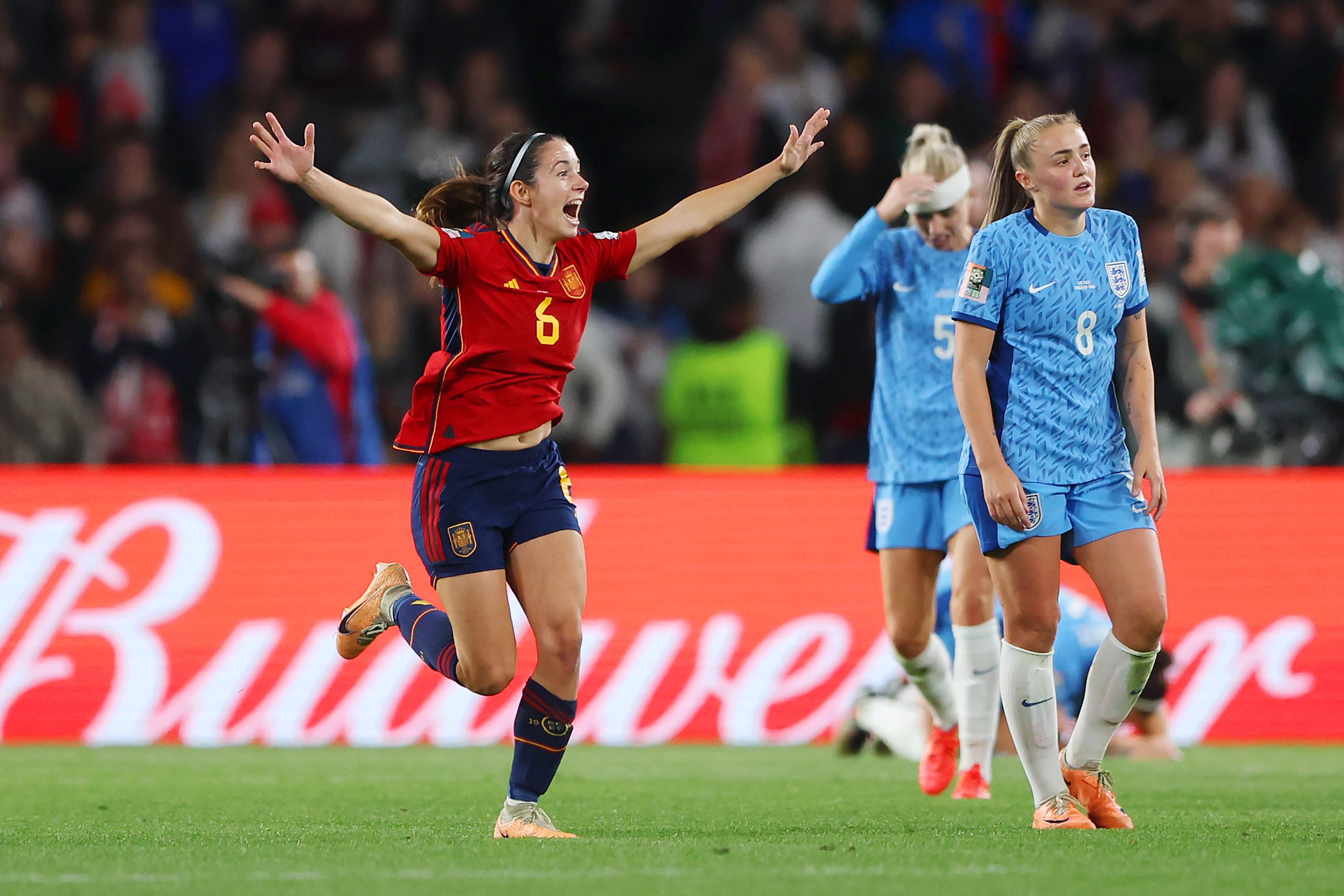 Spain Wins the Women's World Cup with a 1-0 Victory Over England