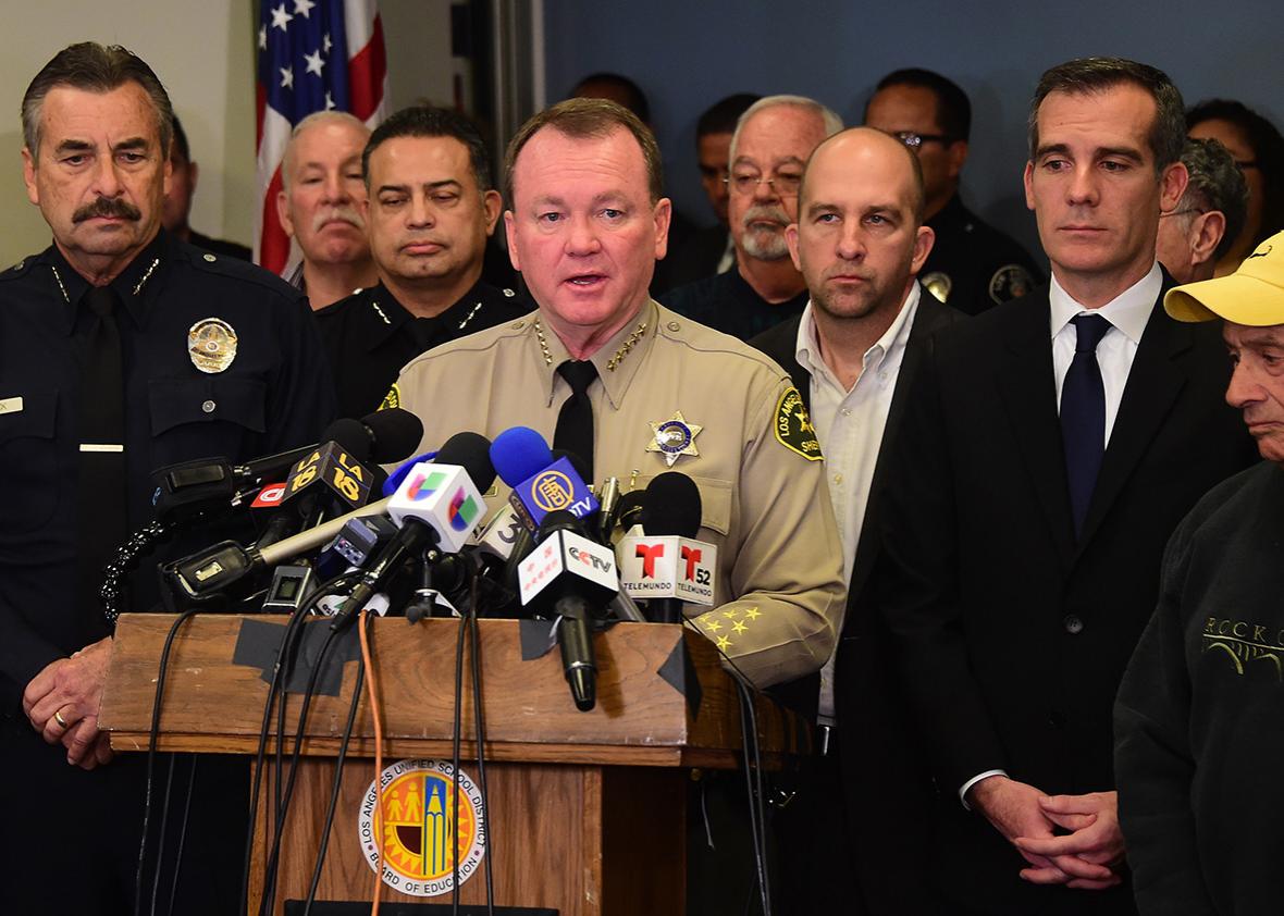 Los Angeles County Sheriff Jim McDonnell