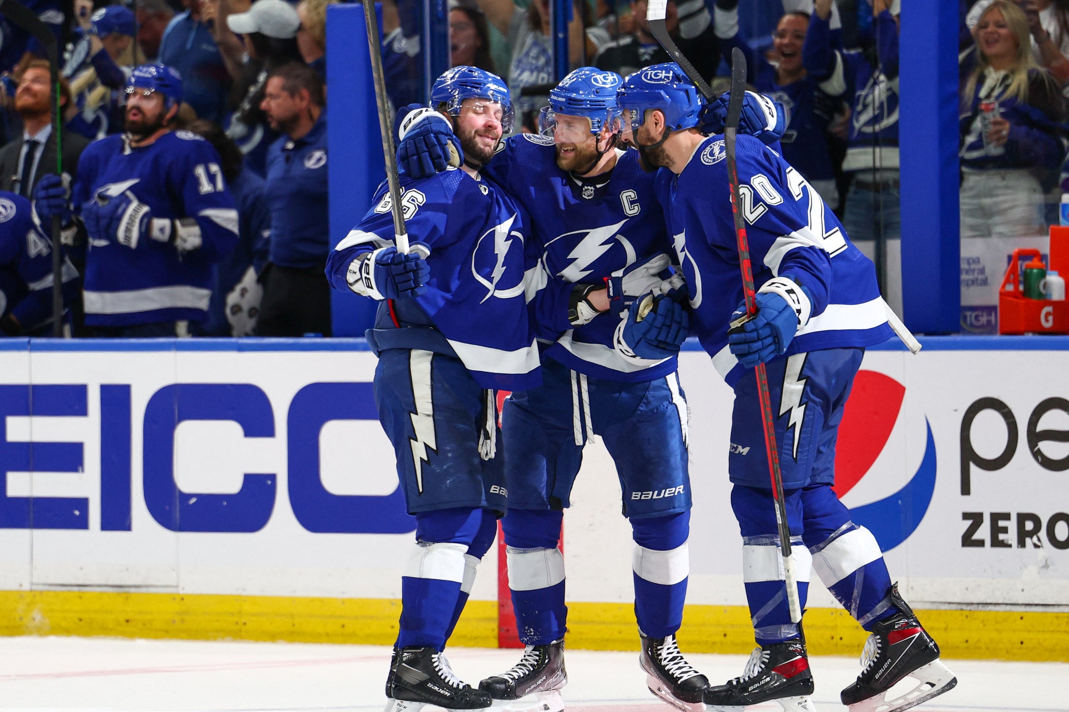 The Tampa Bay Lightning’s NHL playoffs run for a threepeat is astonishing.