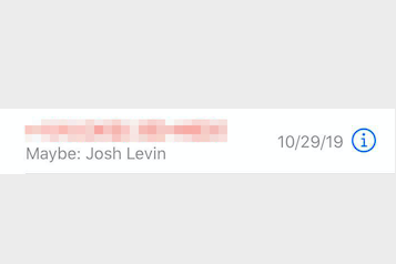 Josh Levin's call log