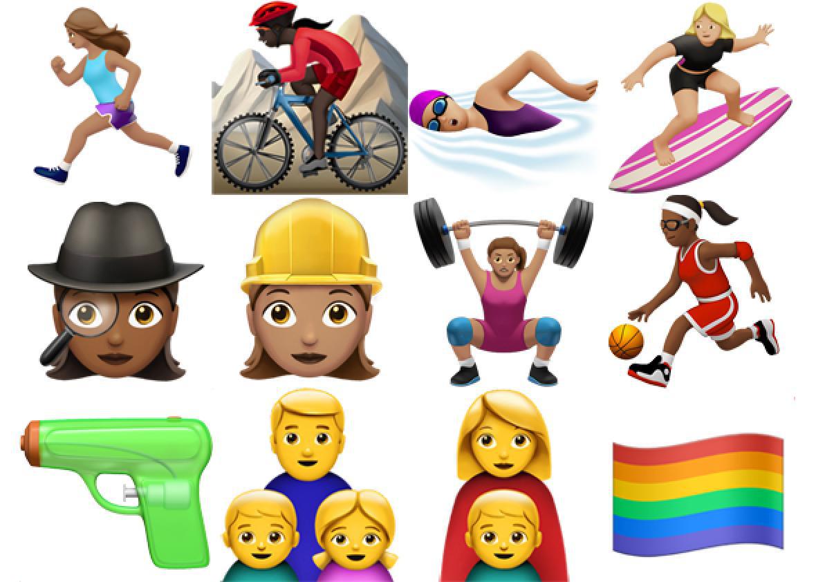 Apple diversifies emojis, replaces revolver with water gun.