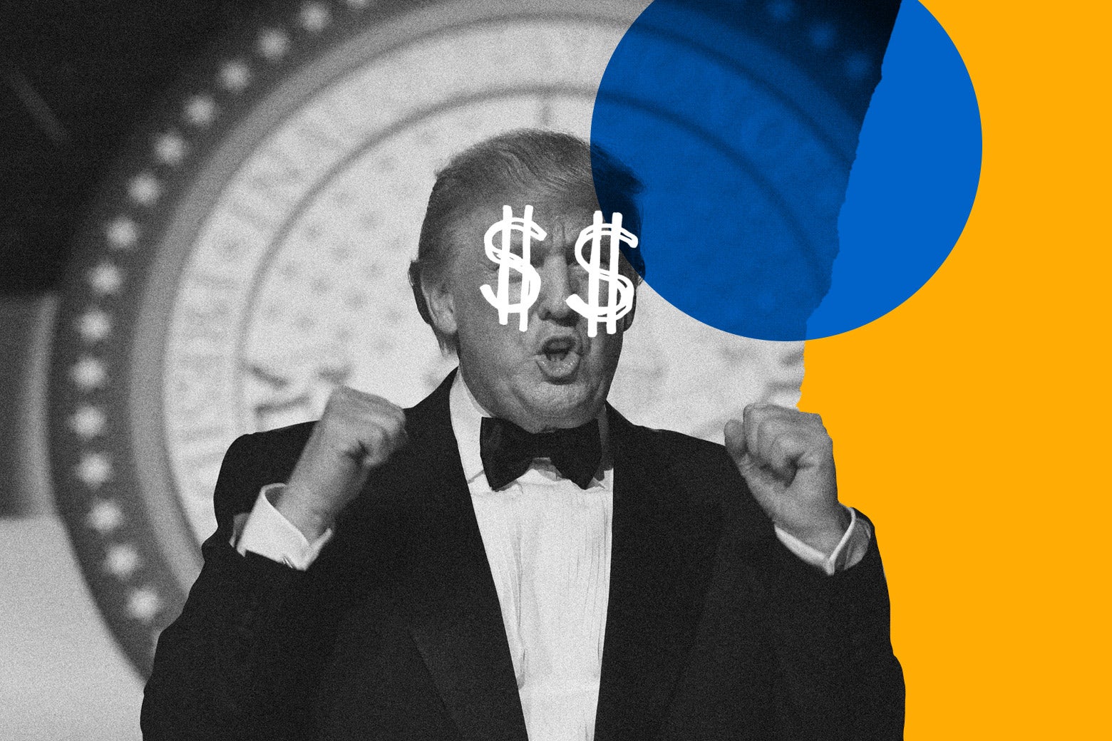 Trump sees the money, the money!