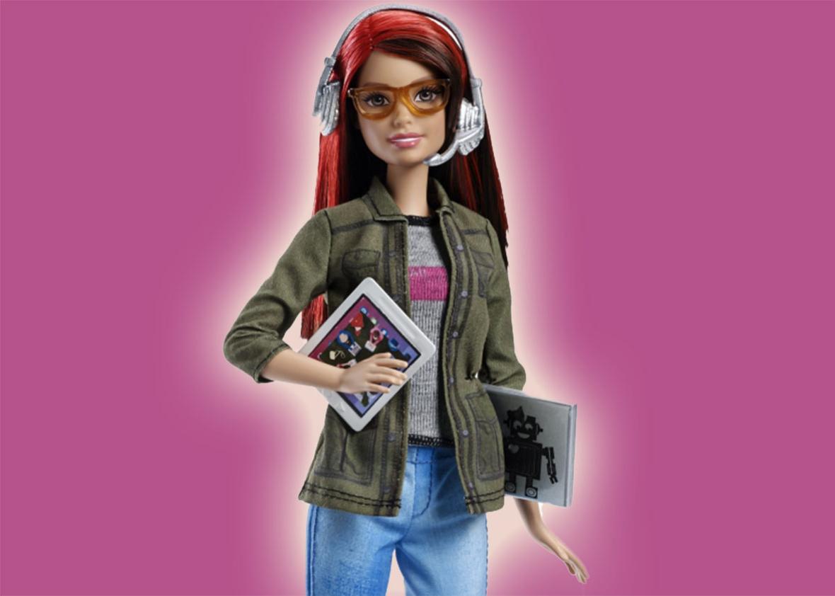 game developer barbie. 