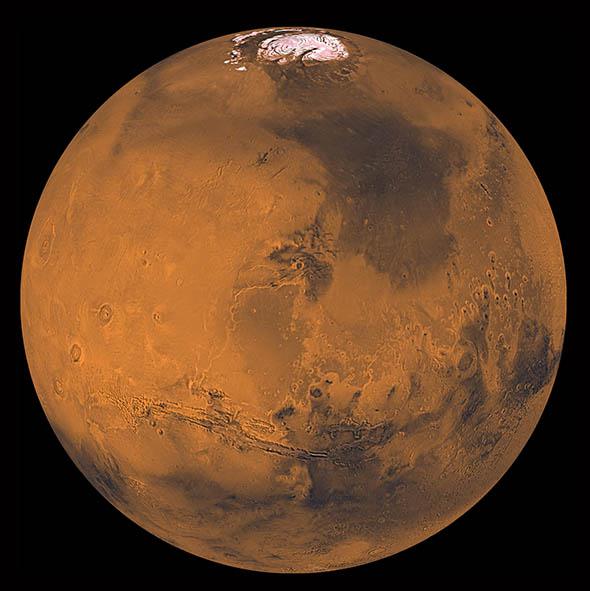 Viking image of Mars.