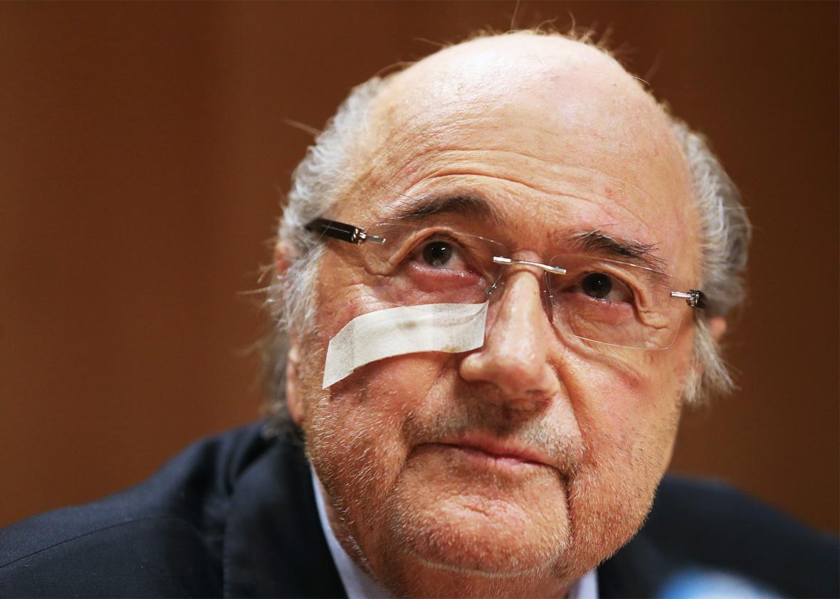 Sepp Blatter. 