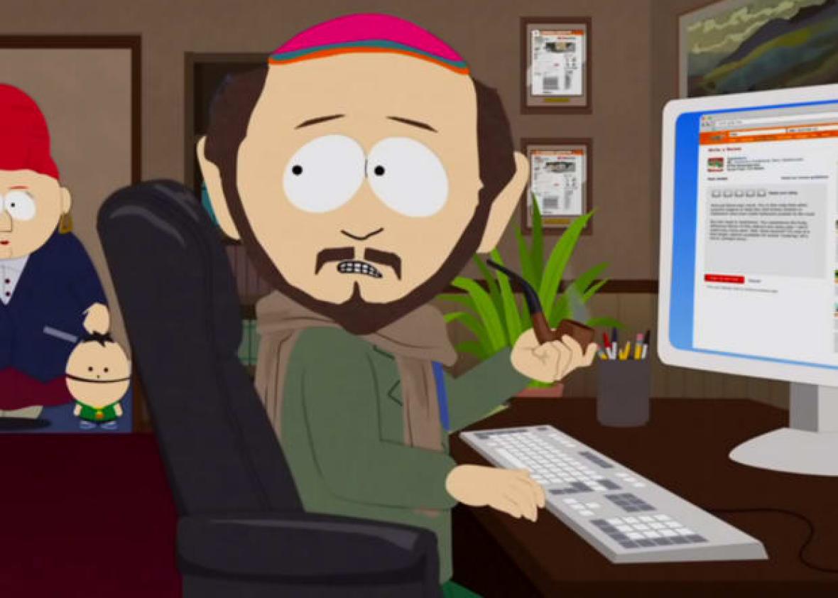 South Park's story about social media trolling is uncharacteristically