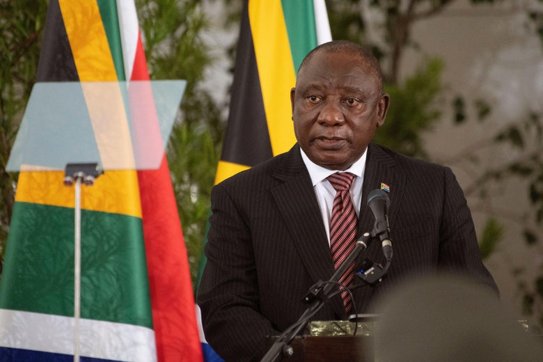 South African President Tests Positive for COVID-19 Amid Surge of Omicron Cases South African President Tests Positive for COVID-19 Amid Surge of Omicron Cases