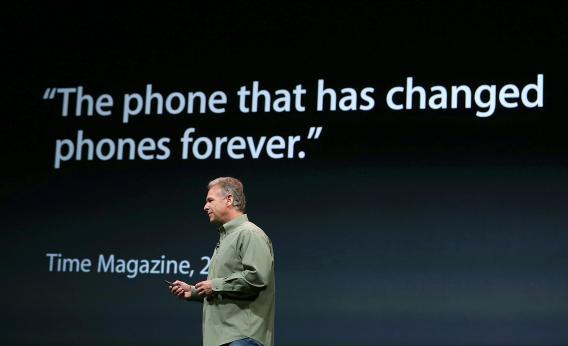 Phil Schiller on the iPhone 5, the thinnest, lightest, fastest, bestest iPhone ever