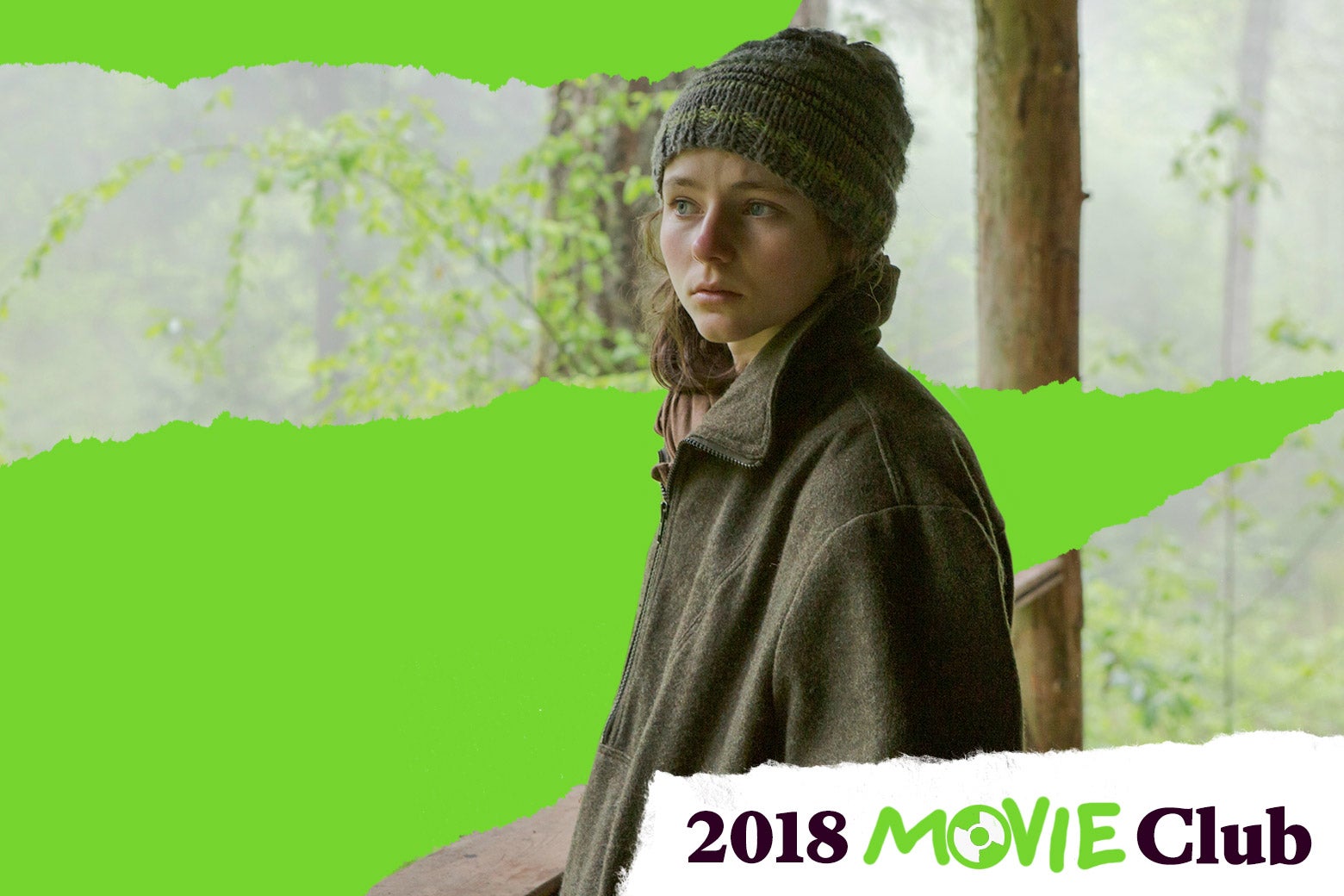 Thomasin Harcourt McKenzie in Leave No Trace. 