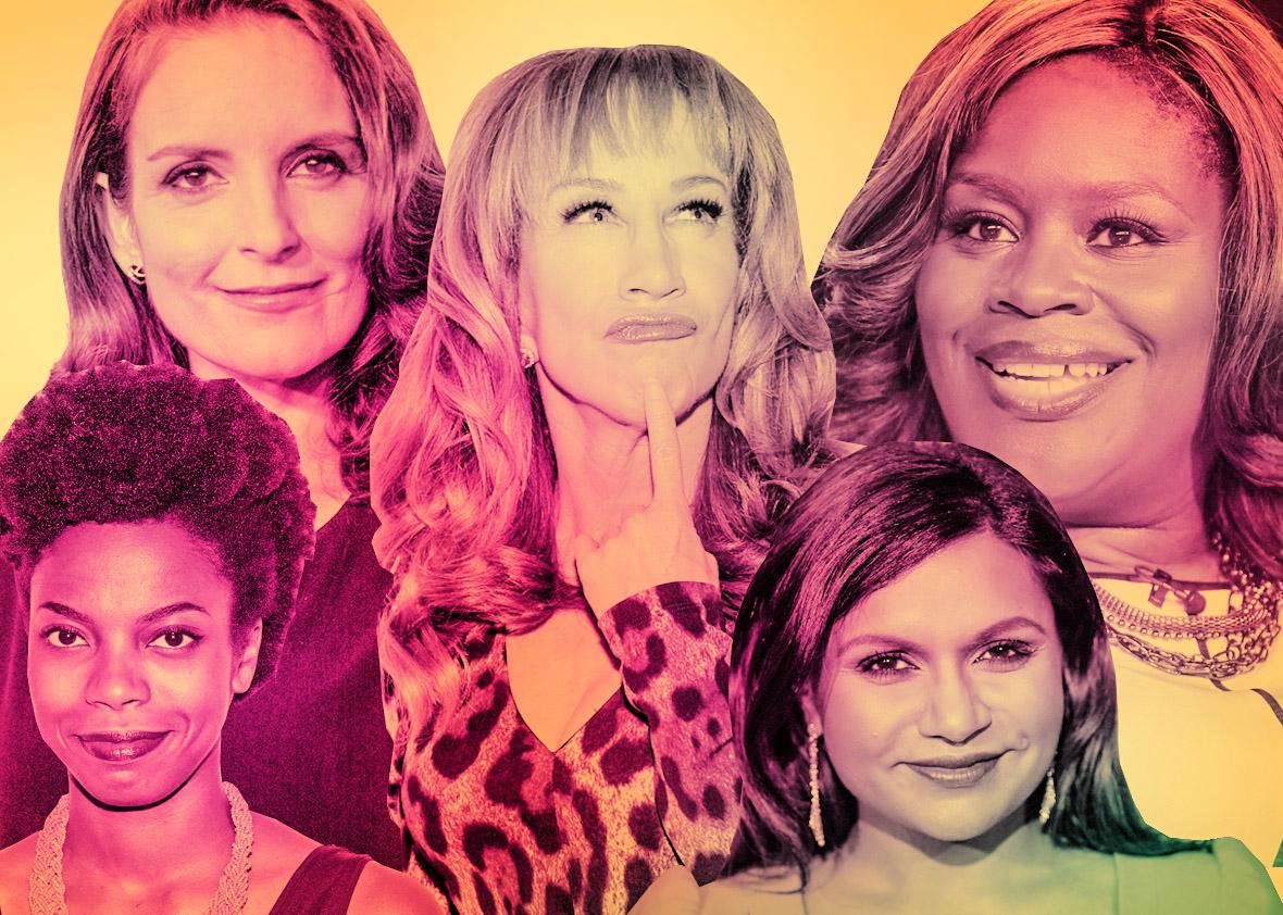 Female comedians' late night dreams: Tina Fey, Mindy Kaling, Retta, and ...