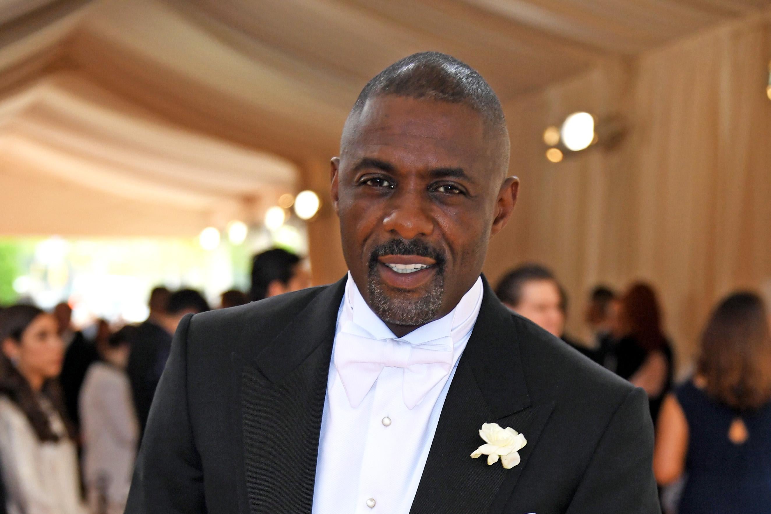 Idris Elba in a tuxedo.