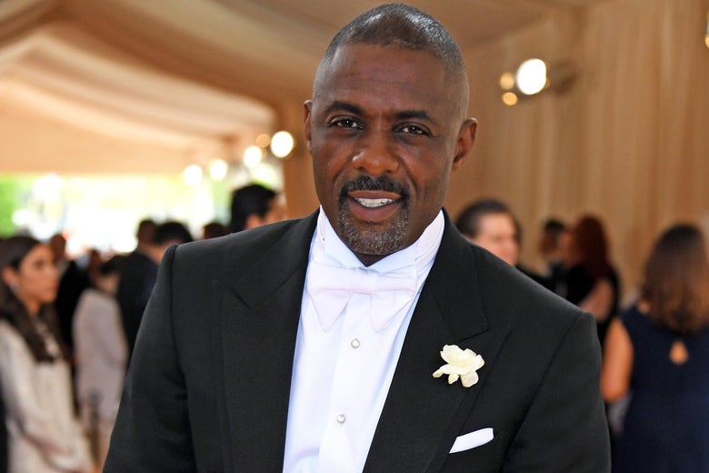Idris Elba in a tuxedo.