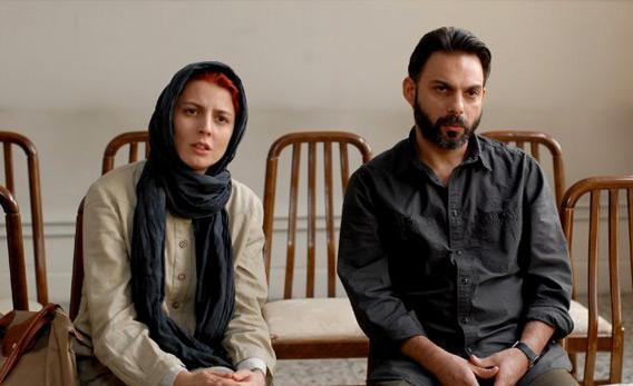 Still of Leila Hatami and Peyman Moadi in 'A Separation.'