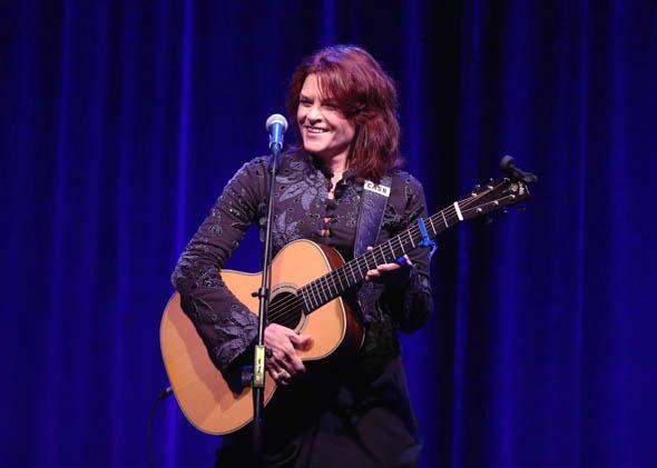 Rosanne Cash performs onstage during the "Nashville 2.0" presentation at the 2013 Summer Television Critics Association tour in August 2013 in Beverly Hills, California. 