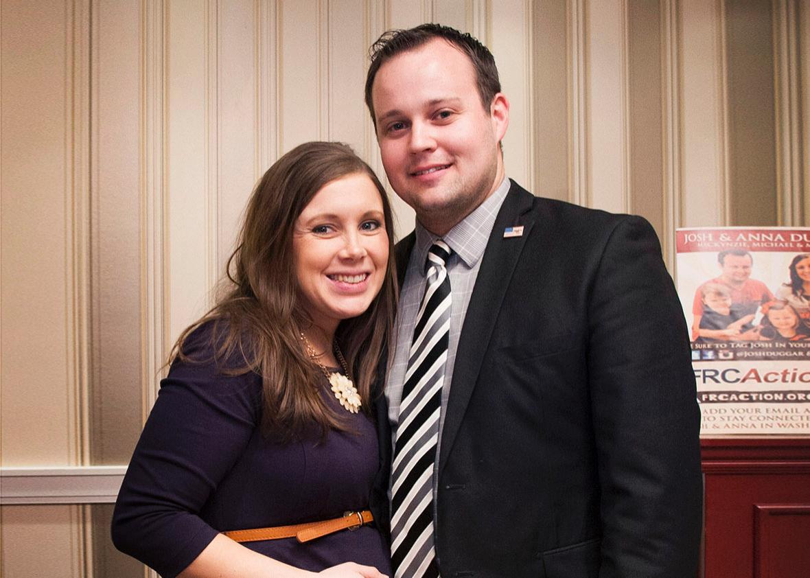 Anna Duggar and Josh Duggar.