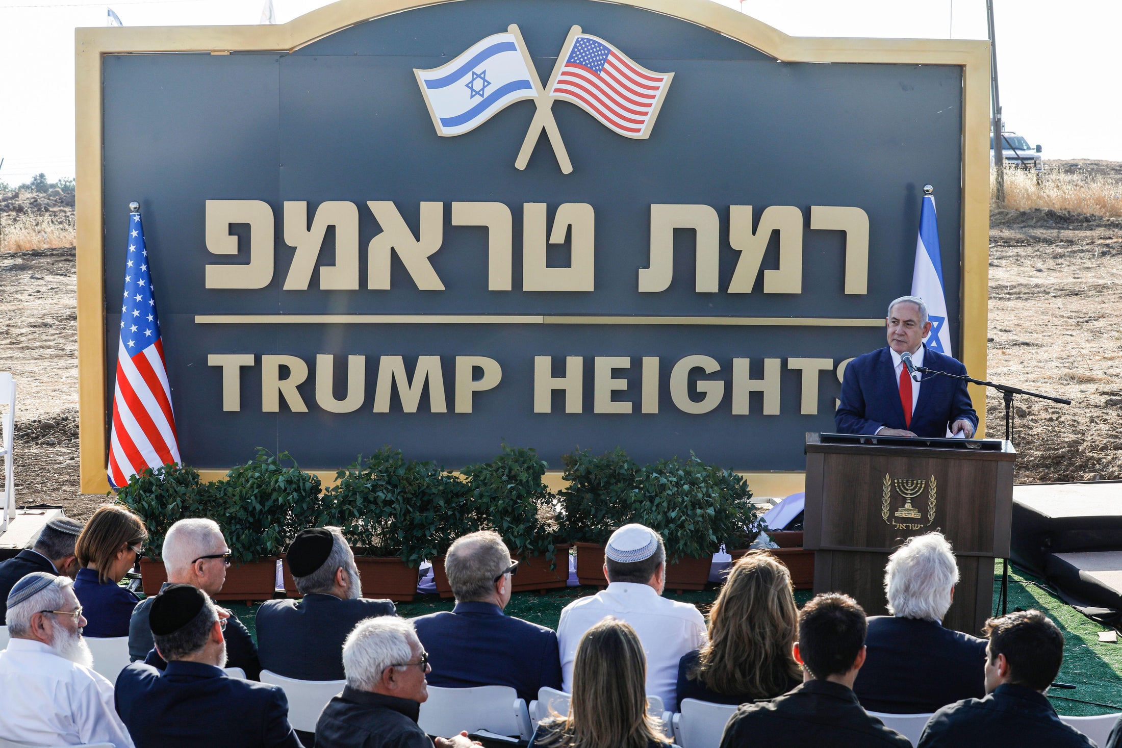 Trump Heights: Israel’s Benjamin Netanyahu names Golan Heights