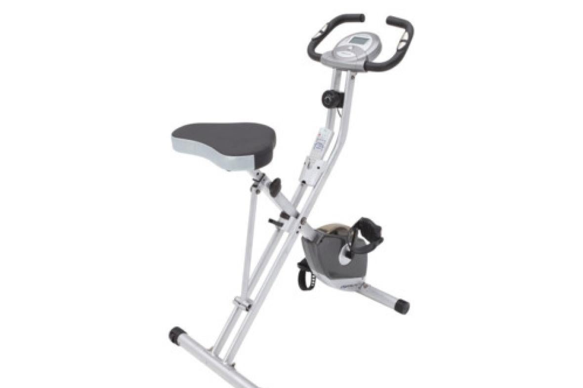 Exerpeutic Folding Magnetic Upright Bike With Pulse