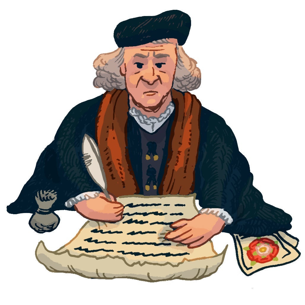 Illustration of Thomas Cromwell.