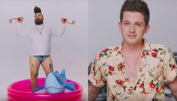 Undesirable boys the Fat Jew and Charlie Puth.