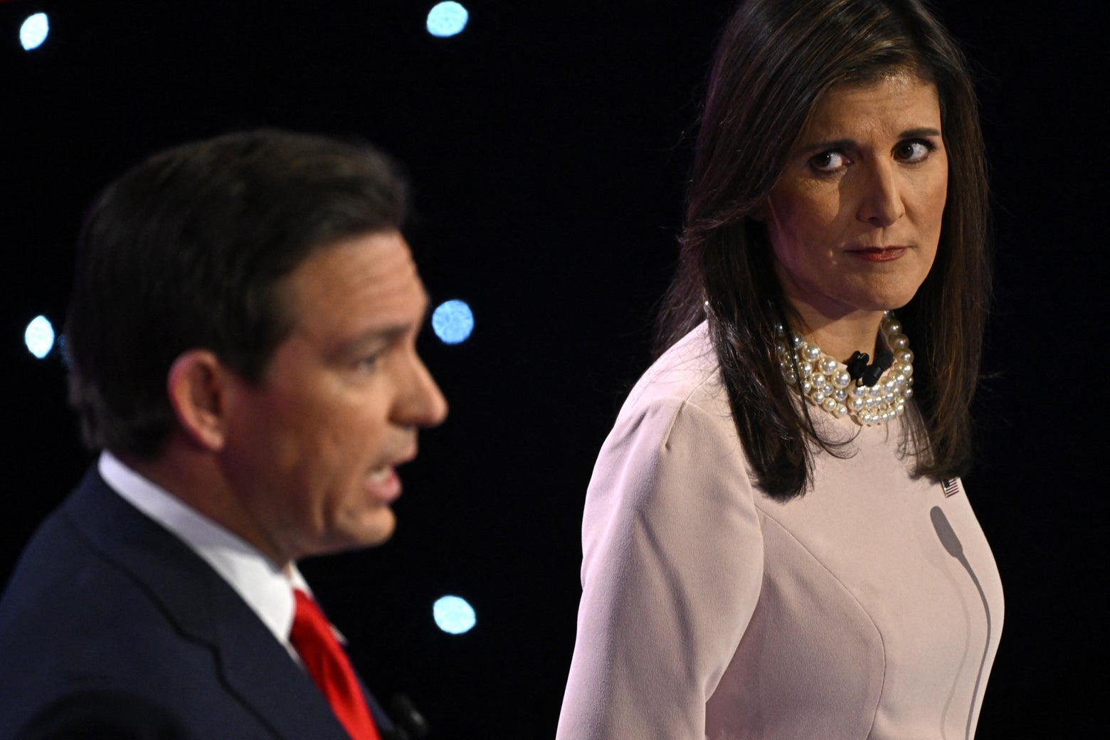 That Republican debate probably didn't help Nikki Haley or Ron DeSantis.