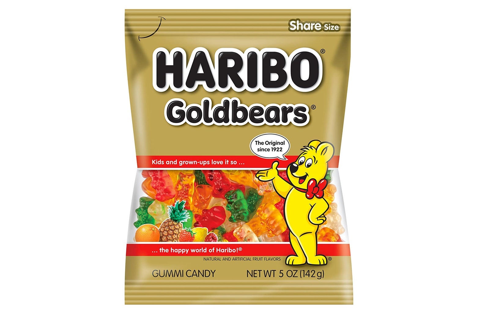 Haribo gummy bears.