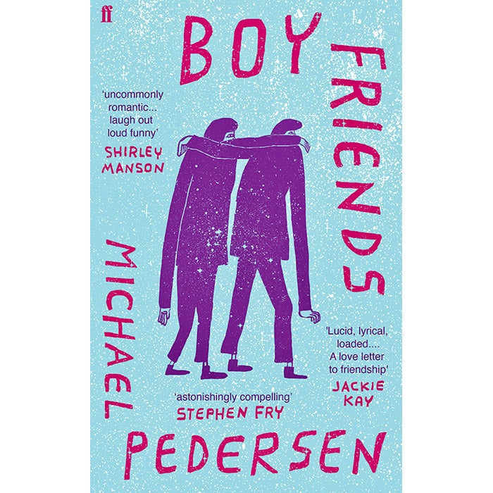 The cover of Boy Friends: two figures, arms around each other's shoulders.