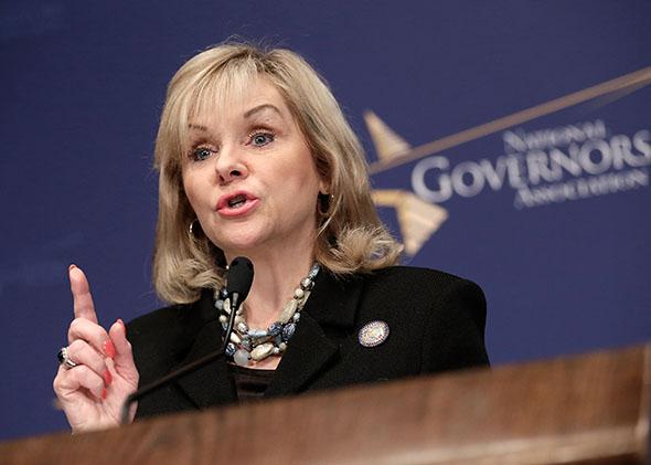 National Governors Association chairwoman Gov. Mary Fallin.